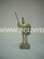 Souvenirs from Greece: Bronze figurine of the greek hero Achilles holding a spear Greek statues Bronze figurines Special greek souvenir of Achilles the famous Troyan war hero in ancient Greece, one of the best greek decoration gifts.