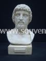 Souvenirs from Greece: Ascelpius (Asklepios) greek plaster bust statue Greek statues Greek Busts Sculptures Fantastic greek souvenirs handmade plaster bust of Asclepius (Asklepios) the greek god of medicine and teacher of Hippocrates, stunning greek gifts.