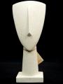 Souvenirs from Greece: Head of Standing female greek cycladic art statue Greek statues Cycladic art statues Elegant greek cycladic art souvenirs handmade head of female statue from the early cycladic period 2800-2300BC. The greek cycladic art statue of a head of a woman standing with folded arms a symbol of feritlity. The cycladic sculpture has an abstract refined figure and is an elegant greek art decoration gift.