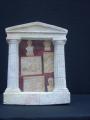 Souvenirs from Greece: Greek picture frame with Doric columns Picture Frames Plaster picture frames Attractive souvenirs from Greece, plaster picture frame decorated with doric rythm columns. Unique greek gifts.