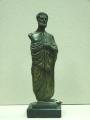 Souvenirs from Greece: Hippocrates bronze statue Greek statues Bronze statues Impressive greek art souvenir handmade greek bronze statue of Hippocrates, one of the most outstanding figures in the history of medicine, considered the father of western medicine. The bronze sculpture sits on a black marble base and is the perfect greek art gift for doctors or physicians.
