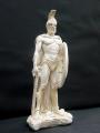 Souvenirs from Greece: Leonidas King of Sparta greek plaster statue Greek statues Plaster statues Fantastic greek art souvenir handmade greek plaster statue of Leonidas, the Spartan king that found with 300 Spartan warriors against the Persians in the battle of Thermopyle. The plaster sculpture depicts Leonidas holding a sword and shield. A unique greek gift.