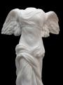 Souvenirs from Greece: Nike of Samothrace greek alabaster statue Greek statues Alabaster statues Breathtaking greek souvenirs handmade greek alabaster statue Nike of Samothrace, or Winged Victory of Samothrace, replica of the famous marble 2nd century BC sculpture of Nike the ancient greek goddess, one of the best greek art gifts.