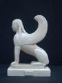 Souvenirs from Greece: Sphinx greek plaster statue Greek statues Plaster statues Stunning greek art souvenirs handmade plaster statue of Sphinx replica of the original in the Delphi museum. The Sphinx a mythical creature with a lion