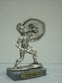 Souvenirs from Greece: Bronze figurine of a Spartan warrior holding a shield Greek statues Bronze figurines Lovely souvenirs from Greece figurine of a Spartan warrior holding a shield on a marble base. Fantastic greek decorative gifts.