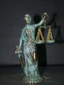 Souvenirs from Greece: Themis the greek goddess of justice bronze statue Greek statues Bronze statues Elegant greek art souvenir from Greece handmade greek bronze statue of Themis, a titan, the embodiment of divine order, law, and custom in ancient greek mythology. The bronze sculpture depicts Themis holding a scale. A special decorative greek art gift.