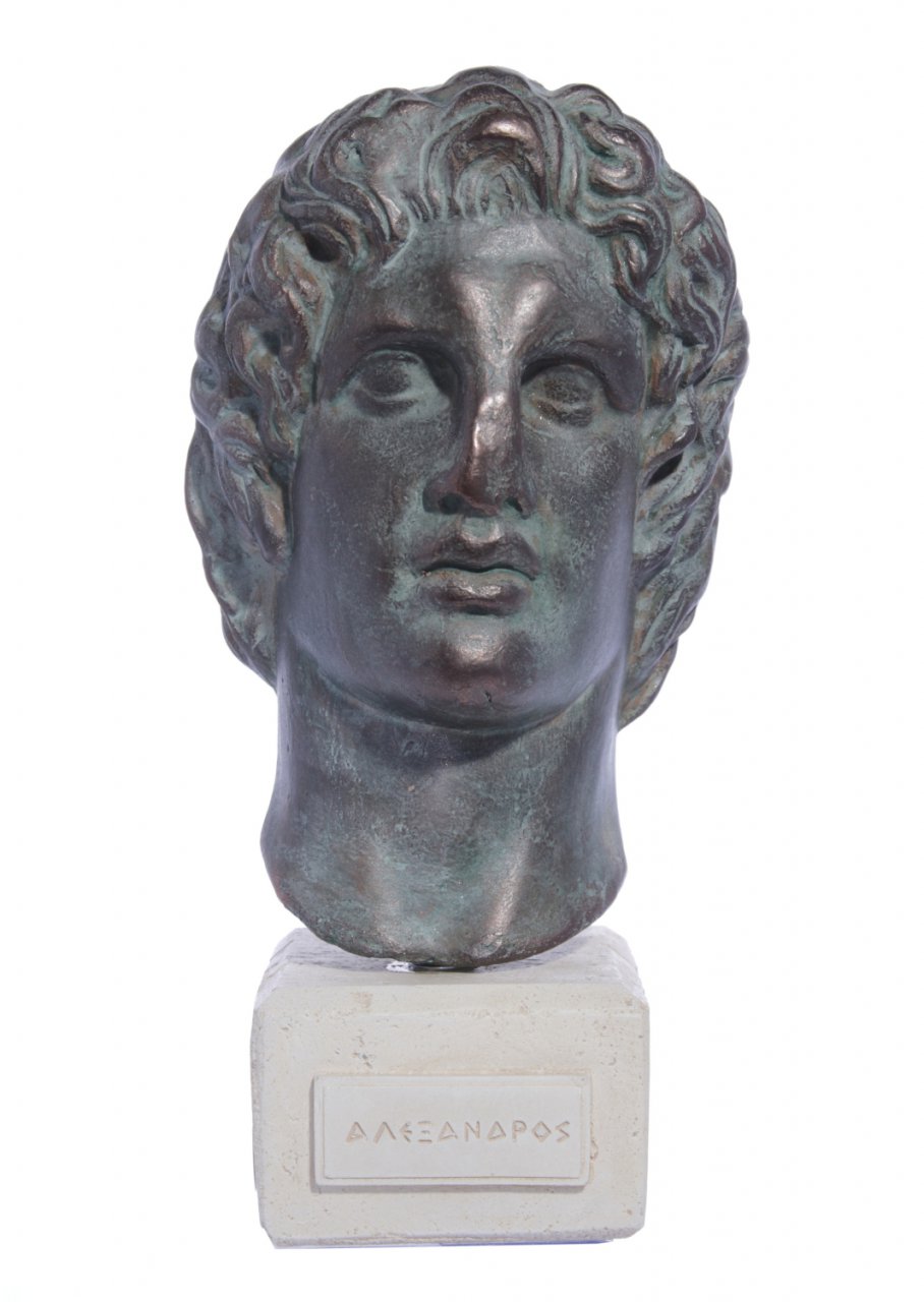 Plaster bust of Alexander the Great