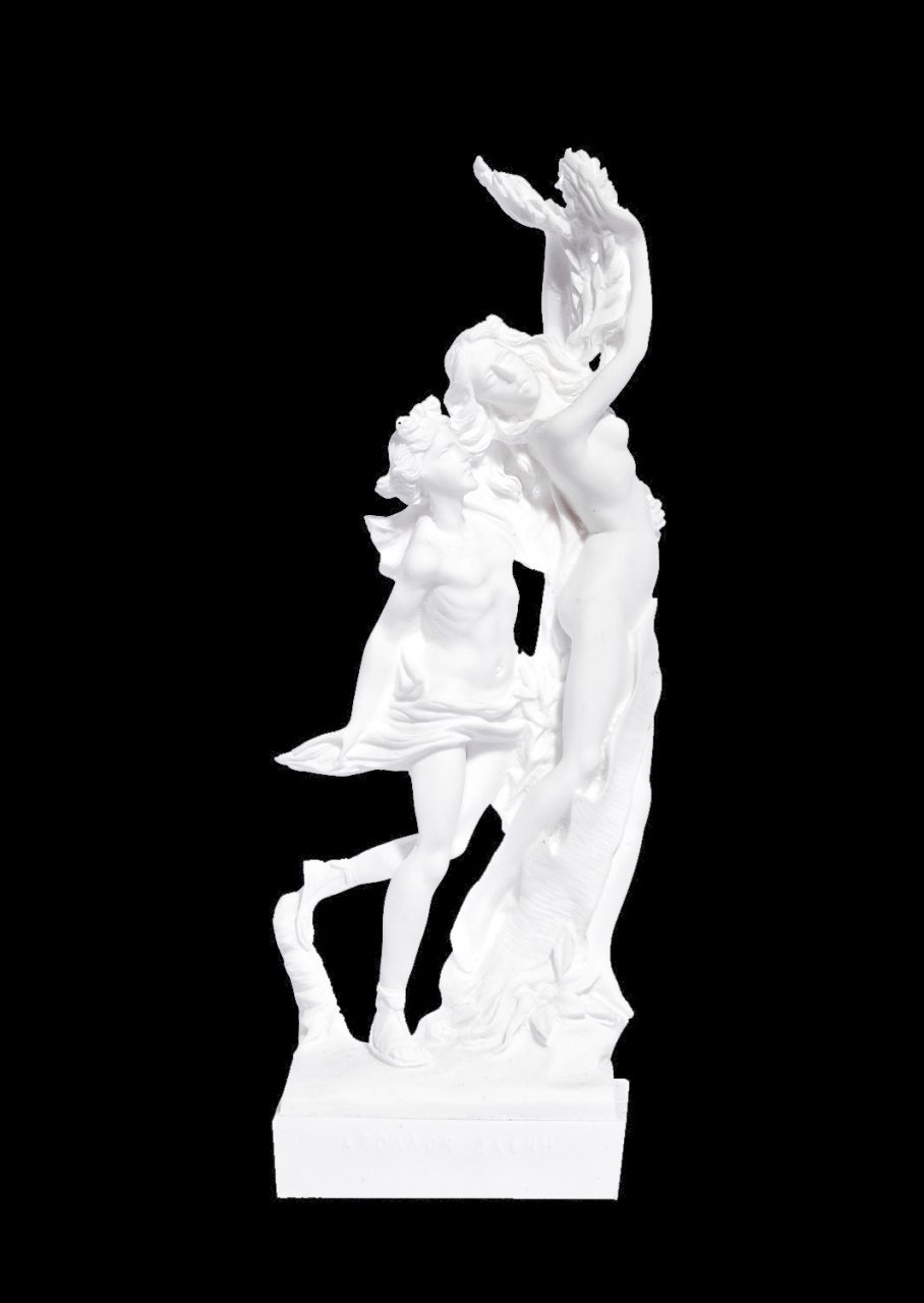 Apollo and Daphne greek alabaster statue