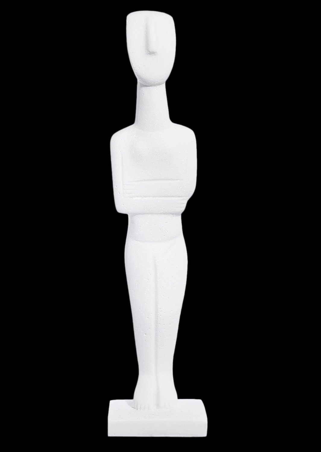 Cycladic female idol, alabaster cycladic statue