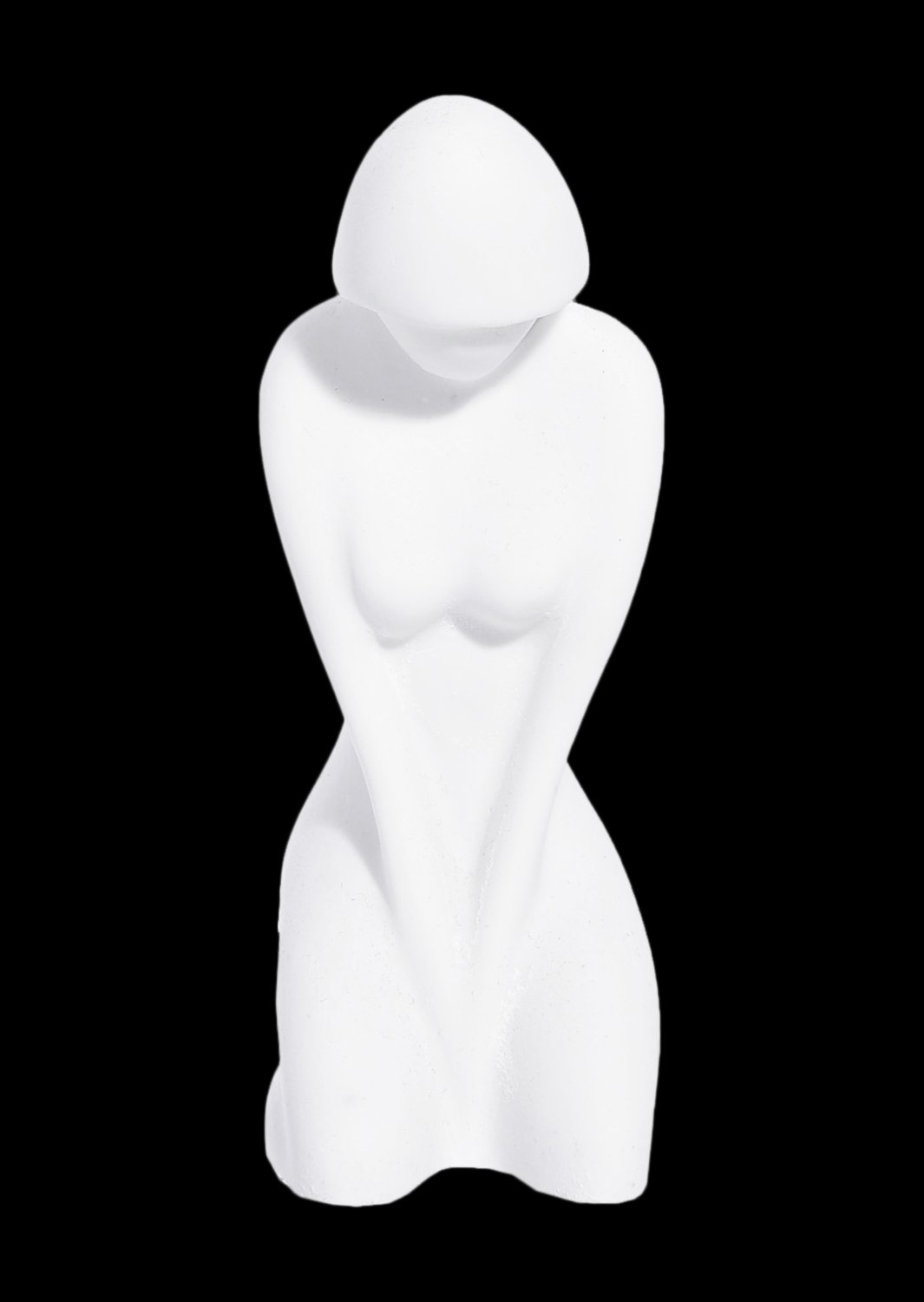 Female greek cycladic art small statue