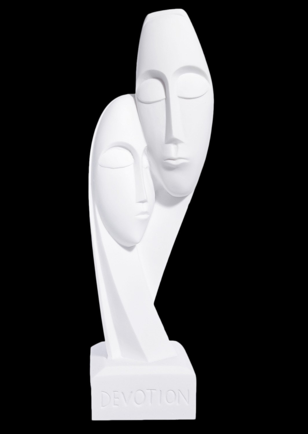 Devotion large greek cycladic art head statue