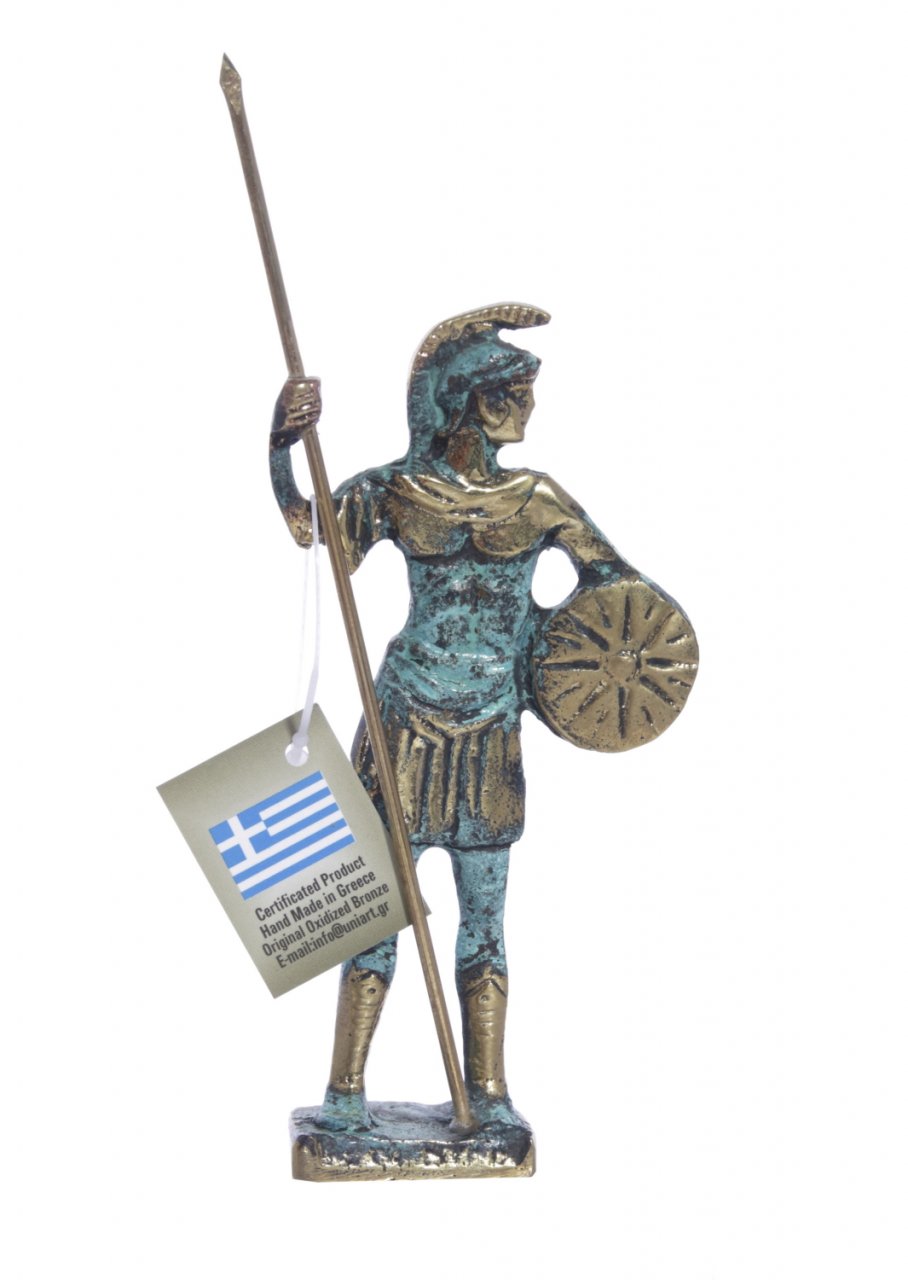 Bronze statue of a Macedonian Warrior 