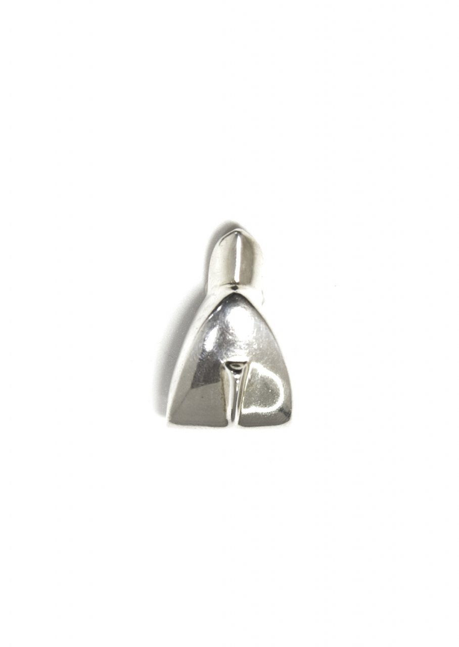 Head of Amorgos - Cycladic Female figurine silver pendant 