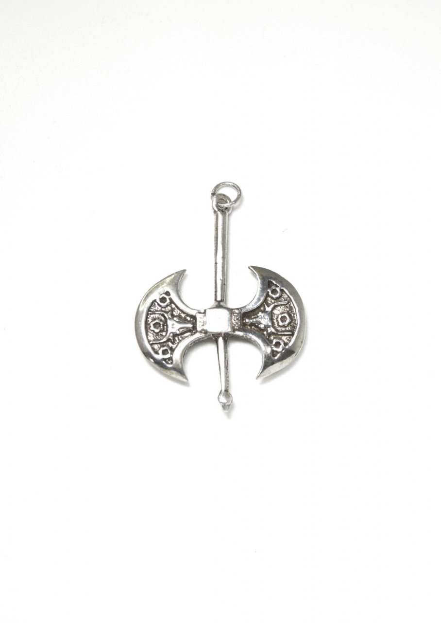 Minoan double axe (pelekis) greek pendant, symbol of power