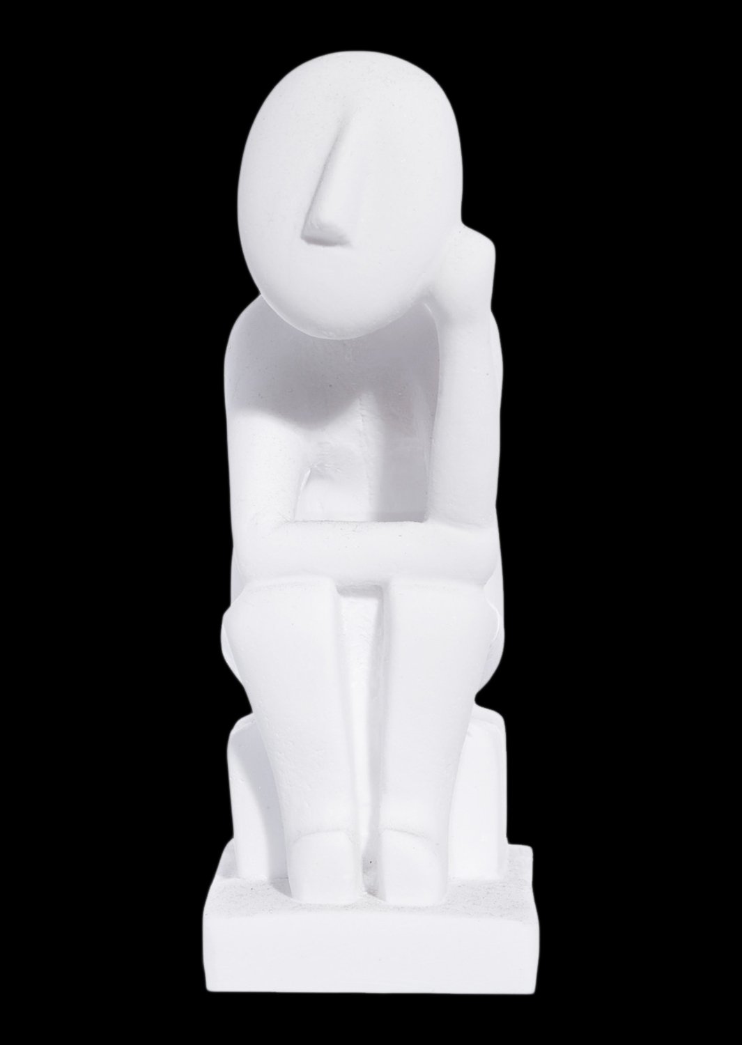 Thinker greek cycladic art statue