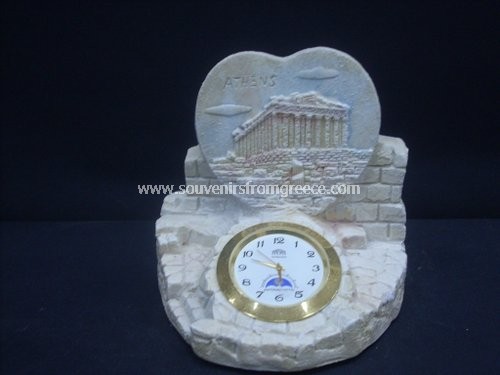 Parthenon plaster clock Clocks Plaster clocks