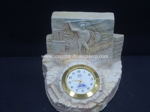 Leonidas King of Sparta plaster clock Clocks Plaster clocks