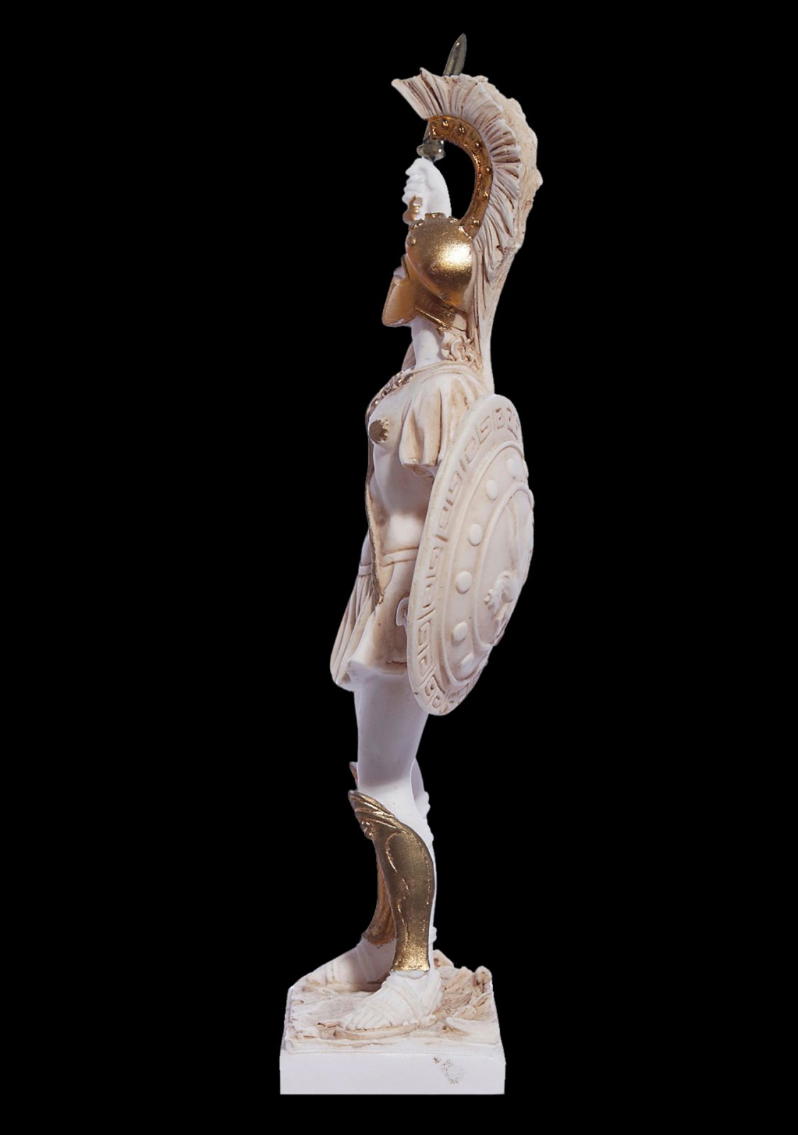 Achilles with sword greek alabaster statue