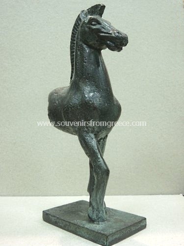 Parthenon bronze horse statue Greek statues Bronze statues