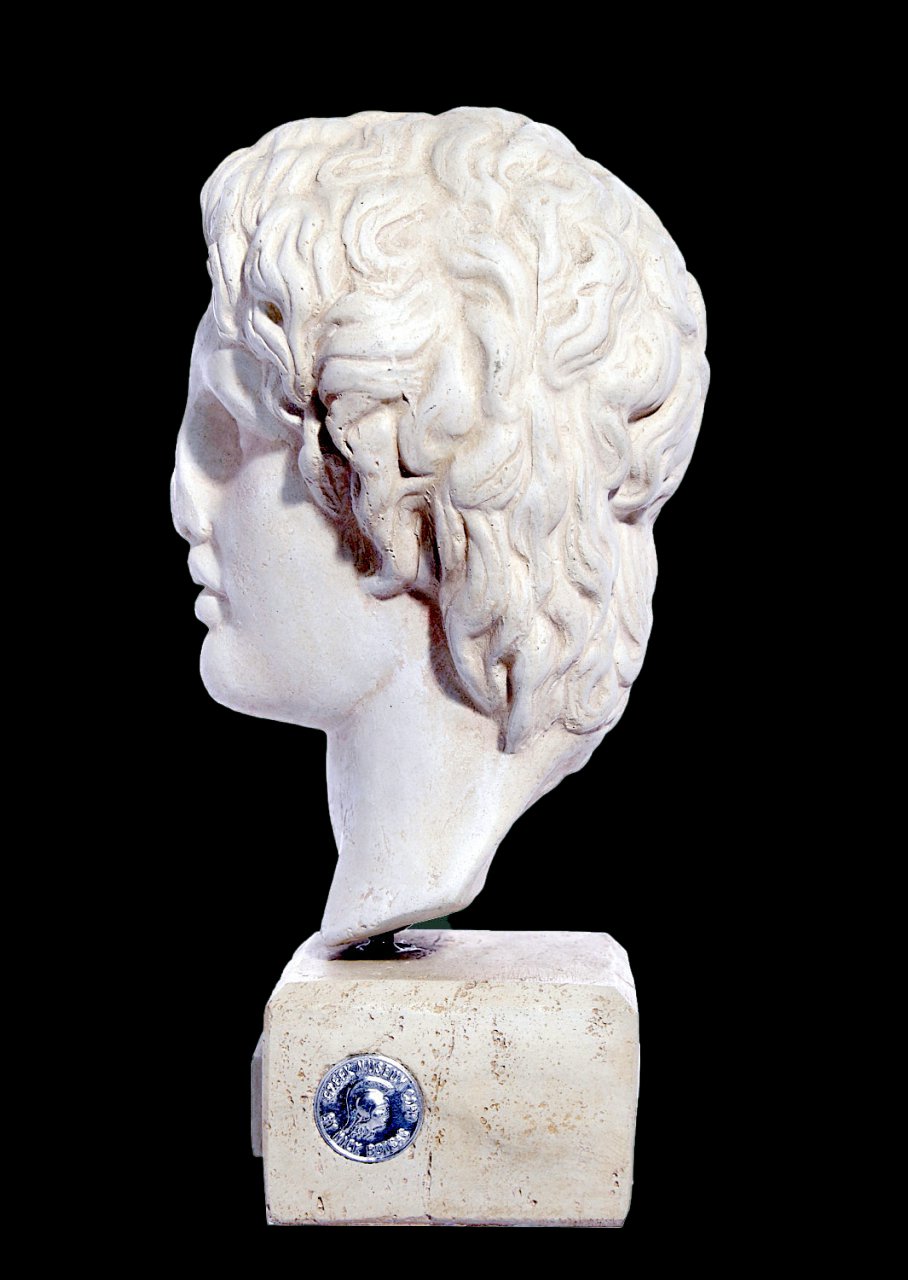 Alexander the Great greek plaster bust 