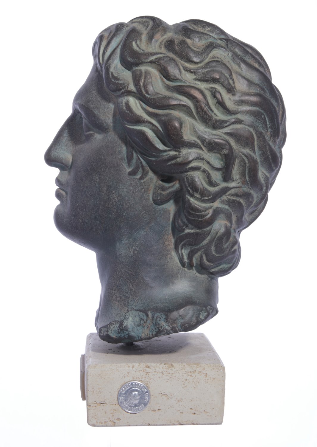 Alexander the Great medium plaster bust 