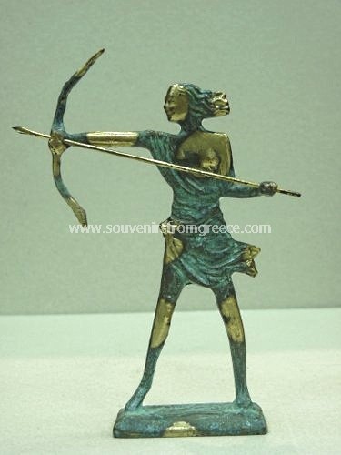 Artemis greek bronze statue Greek statues Bronze statues