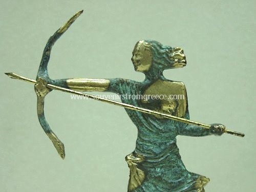Artemis greek bronze statue Greek statues Bronze statues