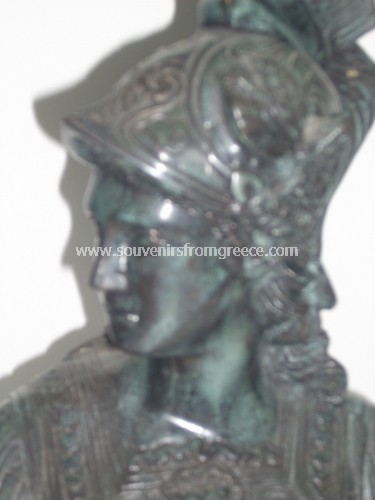 Goddess Athena greek bronze statue bust Greek statues Bronze statues