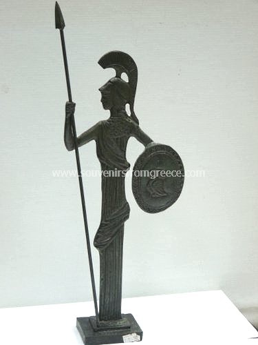 Goddess Athena bronze statue tall Greek statues Bronze statues