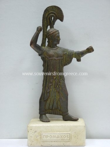 Athena Promachos greek plaster statue Greek statues Plaster statues