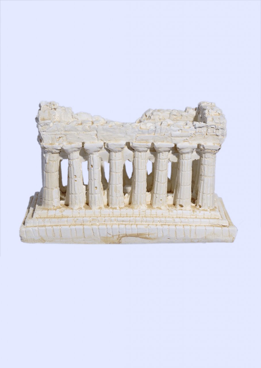 Parthenon of Acropolis medium plaster statue