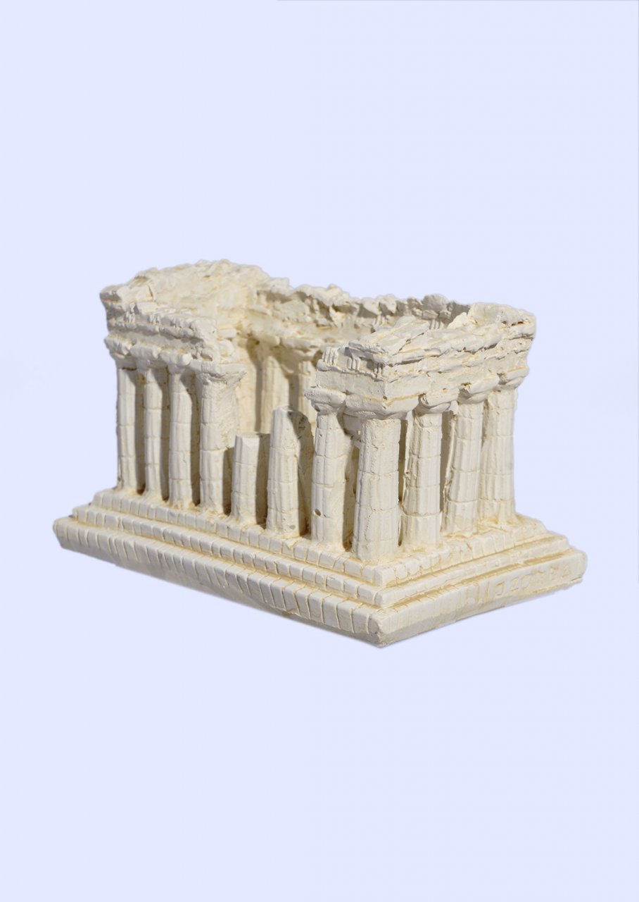 Parthenon of Acropolis medium plaster statue