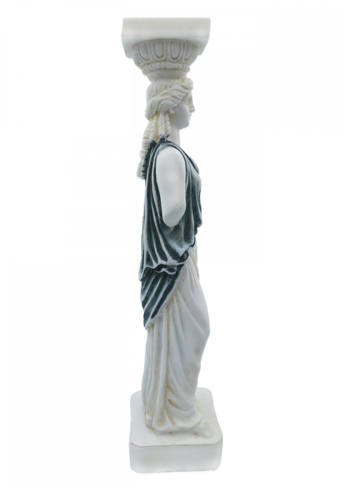 Caryatid greek alabaster statue