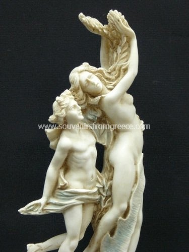 Apollo and Daphne greek alabaster statue Greek statues Alabaster statues