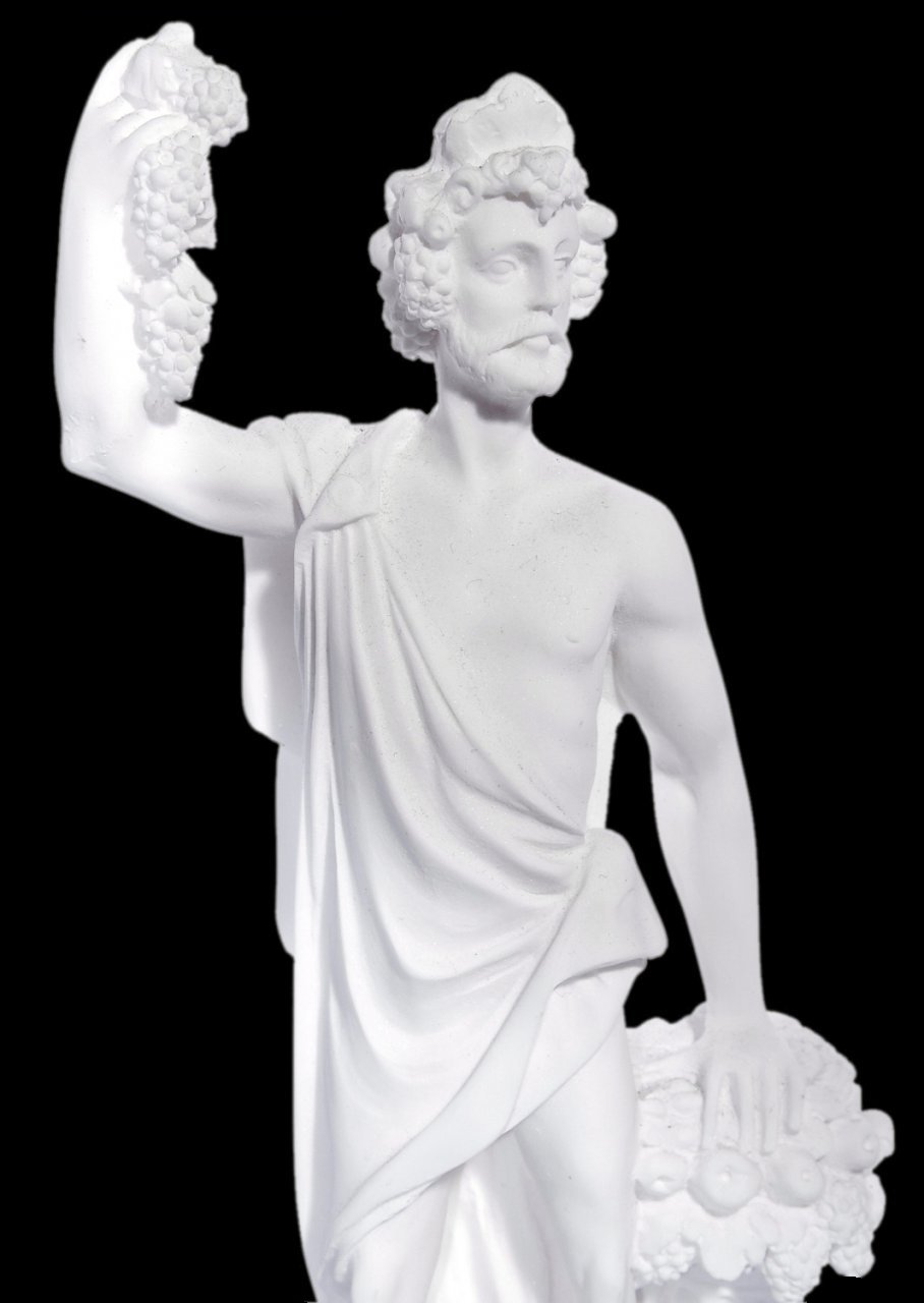 Greek alabaster statue of Dionysus