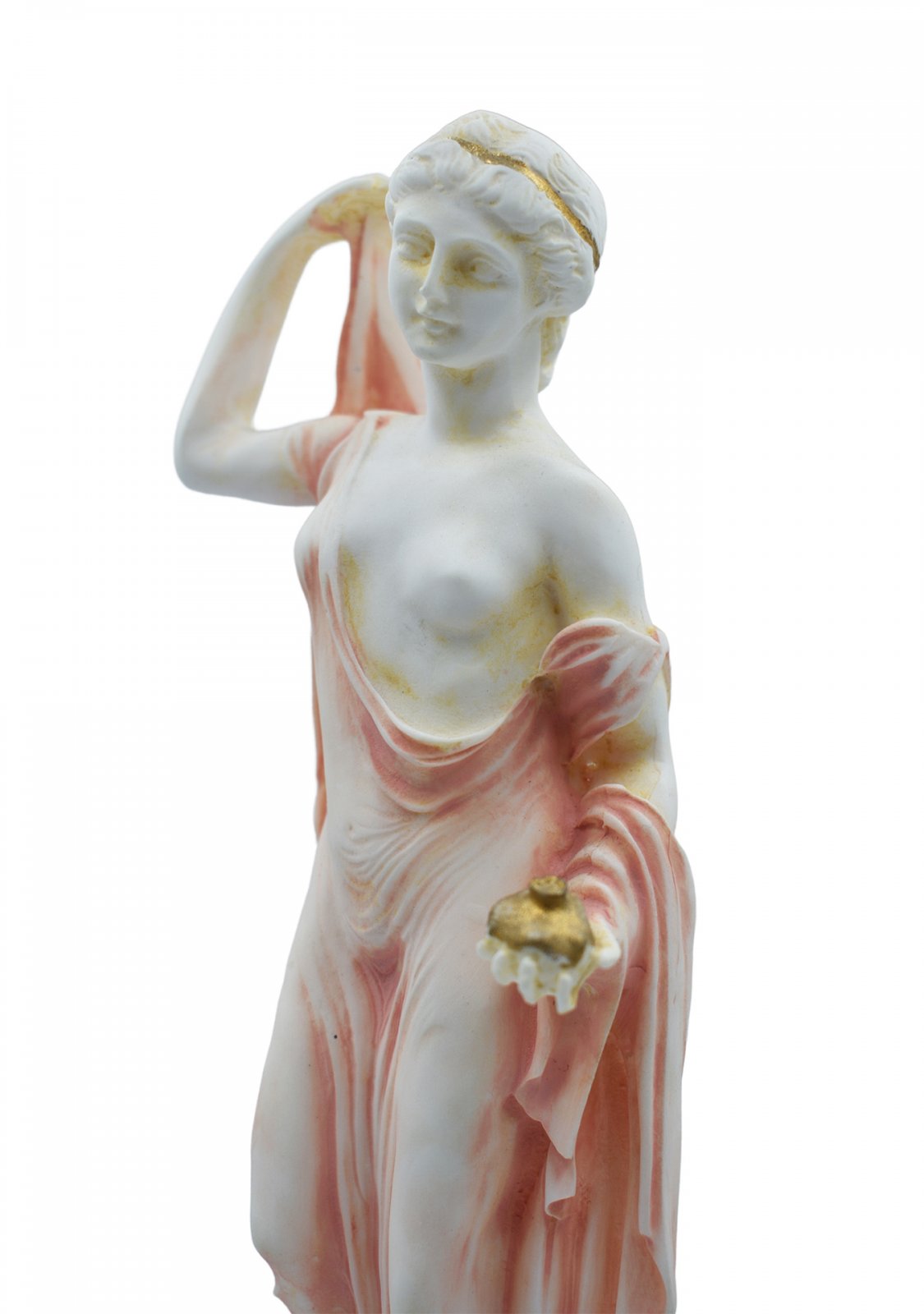 Hera, queen of gods and goddess of women and family, alabaster statue
