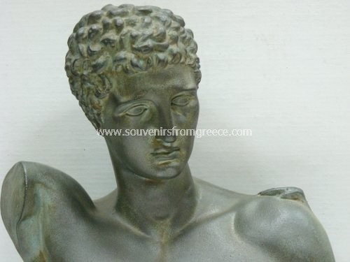 Hermes of Praxiteles greek plaster bust statue Greek statues Greek Busts Sculptures