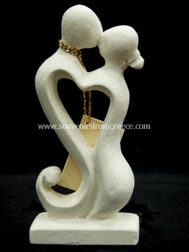 Lovers kissing greek cycladic art statue Greek statues Cycladic art statues