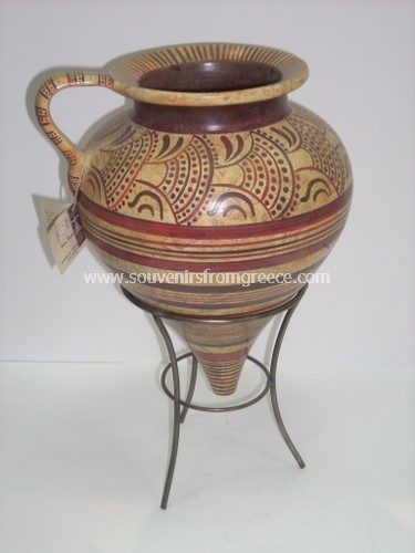 GREEK CEREMONIAL GEOMETRIC RITO Greek pottery Ancient greek vessels