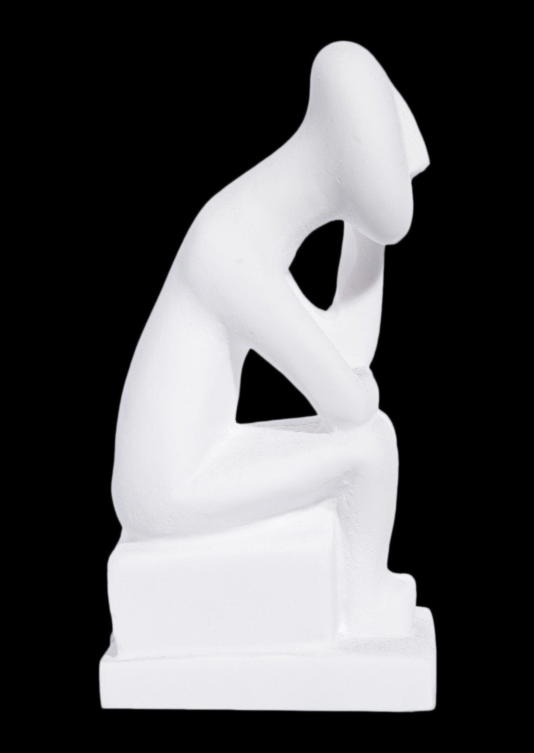 Thinker greek cycladic art statue