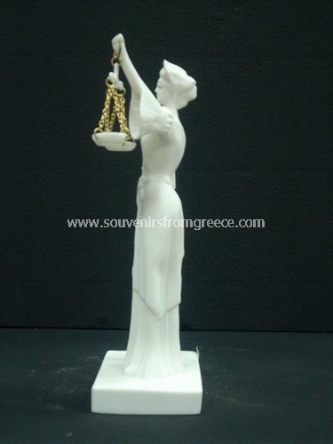 Greek alabaster statue of Themis the goddess of justice Greek statues Alabaster statues