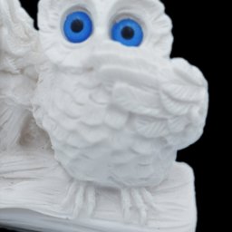 The three wise owls alabaster statue, the symbol of goddess Athena and wisdom 4
