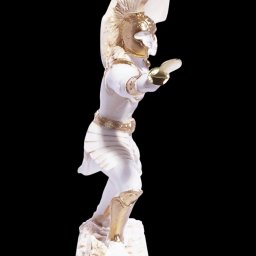 Achilles with his spear greek alabaster statue 2