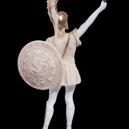 Achilles with sword greek alabaster statue 3