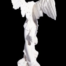 Nike of Samothrace, greek alabaster statue 3