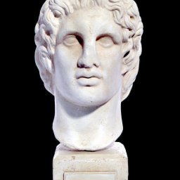 Alexander the Great greek plaster bust