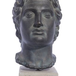 Alexander the Great large plaster bust  1