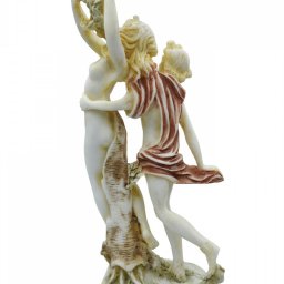 Apollo and Daphne of Lorenzo Bernini, greek alabaster statue with color 3