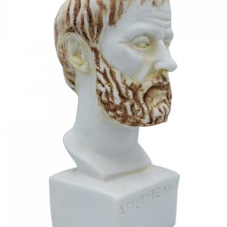 Aristotle greek alabaster bust statue 3