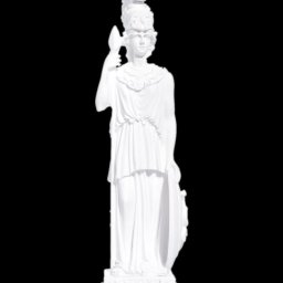 Greek alabaster statue of the goddess Athena 1